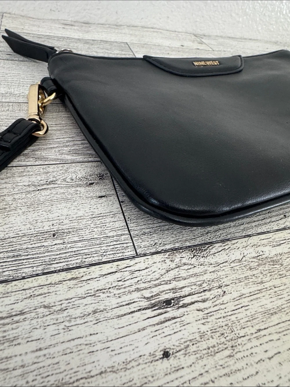 Nine West Black Wristlet Clutch